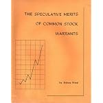 The Speculaitve Merits of Common Stock Warrants book cover