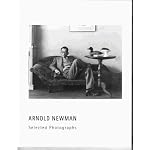 Arnold Newman. Selected Photographs. book cover