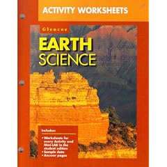 Glencoe Earth Science - Activity Worksheets