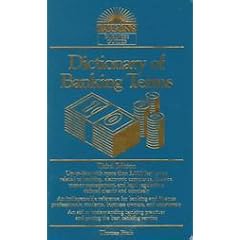 Dictionary of Banking Terms (Barron's Business Guides)