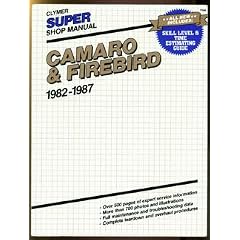 Camaro & Firebird, super shop manual, 1982-1987