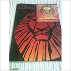The Lion King Broadway Show Souvenir Book by Elton John and Tim Rice