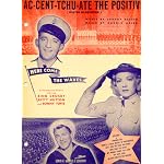 Ac-cent-tchu-ate the Positive (Mister in-Between) Accentuate the Postive, Eliminate the Negative (from Here Come the Waves, starring Bing Crosby, Betty Hutton, and Sonny Tufts) book cover