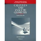 Student Solutions Manual, Volume 1, to accompany Calculus and Analytic Geometry by  Sherman Stein and Anthony Barcellos