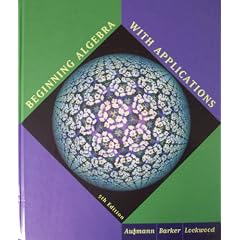 Beginning Algebra With Applications