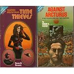 Telepath Versus Alien: Time Thieves By Dean Koontz and Against Arcturus By Susan K. Putney book cover