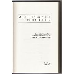 MICHEL FOUCAULT PHILOSOPHER CL