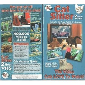 Buy Cat Sitter - 2 Hour VHS - The Video Cats LOVE To Watch now!