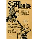 ST. ANSELM: Basic Writings. Proslogium; Monologium; Cur Deus Homo; The Fool by Gaunilon book cover