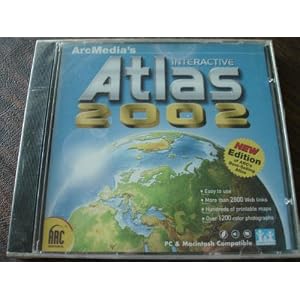 ARCMEDIA Interactive Atlas 2002 (Windows Macintosh) by