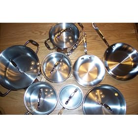 Emerilware Stainlees Steel Cookware Sets