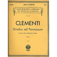 Clementi: Gradus ad Parnassum: Twenty-nine Selected Studies, plus Scales In Thirds In All Major And Minor Keys (Schirmer's Library Of Musical Classics, Vol. 780) (Text in German, French & English)