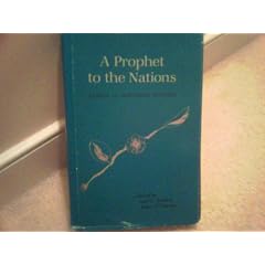 Prophet to the Nations: Essays in Jeremiah Studies