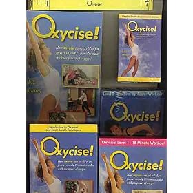 Oxycise! System Complete 3-VHS Video Kit With Audio Tape, Instruction Book, Exercise Mat (VHS Tape)