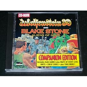 Wolfenstein 3D and Blake Stone Aliens of Gold Companion Edition:  Includes Both Games Plus Maps of Every Level