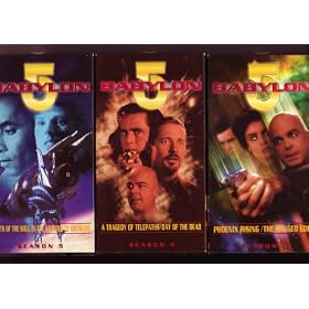 Babylon 5 3pak: Vol: 5.5 Secrets Of The Soul/In The Kingdom Of The Blind, Vol: 5.6 A Tragedy Of Telepaths/Day Of The Dead, Vol: 5.7 Phoenix Rising/The Ragged Edge