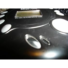 RioVolt SP250 Portable MP3-CD Player with FM Tuner and 8 Minutes Anti-Skip