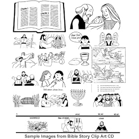 THE COMPLETE BIBLE STORY (CLIP ART) by