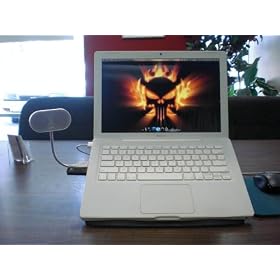 Laptop Speakers - USB, Portable, Compact, Travel Speaker for PC and Mac - B-Flex 2 Hi-Fi Stereo USB Speaker (White)