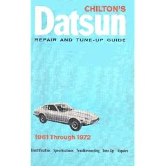 Chilton's repair and tune-up guide for the Datsun