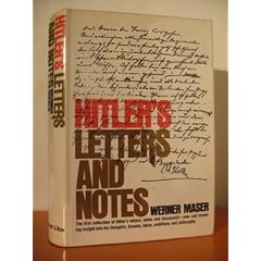 Hitler's letters and notes