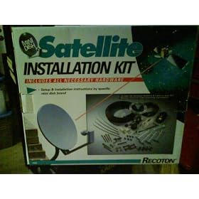 Recoton Satellite Mini Dish Accessories: Mini Dish Premium Installation Kit by Recoton