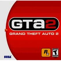 Grand Theft Auto II Sega Dreamcast COMPLETE Game 2 GTA