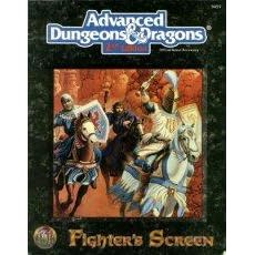 Fighter's Screen/Screens and Reference Material (Advanced Dungeons & Dragons, 2nd Edition)