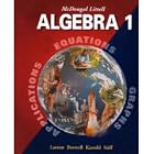 Algebra 1 Equations, Applications, Graphs by