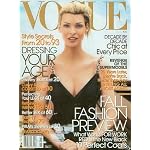 Vogue August 2006 - Linda Evangelista book cover