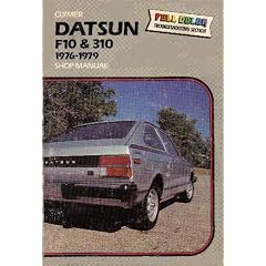 Datsun F10 & 310, 1976-1981 Shop manual