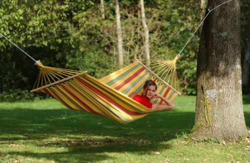 Aruba Hybrid Hammock Single Vanilla Yellow
