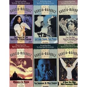 Gabriel Garcia-Marquez Collection (6 VHS Set): Miracle in Rome, Letters from the Park, I'm the One You're Looking For, A Very Old Man With Enormous Wings, The Fable of the Beautiful Pigeon Fancier, The Summer of Miss Forbes, Miracle in Rome [VHS]