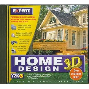 HOME DESIGN 3D (CD-ROM) BY EXPERT SOFTWARE by