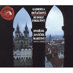 Songs by Dvorak: Biblical Songs Op. 99; Songs on Folk Tunes / Martinu: Songs on One Page for voice & piano, H. 294   / Janacek: Moravian Folk Poetry in Songs