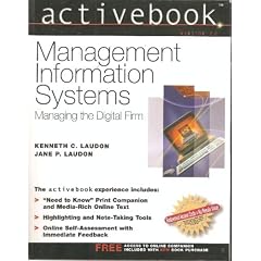 ActiveBook, Management Information Systems (8th Edition)