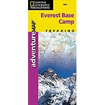 Trails Illustrated Adventuremap Everest Base Camp: Trekking (National Geographic Adventure Map)