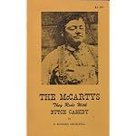 The McCartys; they rode with Butch Cassidy book cover