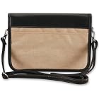 Classic Linen with Leather-Look Trim Bible Cover by 