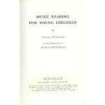 Music reading for young children;: With a foreword by Arthur Hutchings book cover