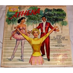 ATHENA (ORIGINAL SOUNDTRACK LP, LTD ISSUE) by JANE POWELL, DEBBIE REYNOLDS VIC DAMONE (Vinyl)