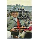 Bear Bryant on Winning Football book cover