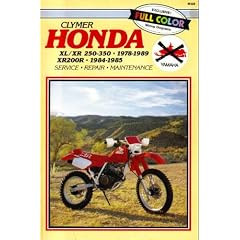 Honda XL/XR 250-350, 1978-1989, XR200R, 1984-1985: Service, Repair, Maintenance
