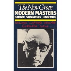 The New Grove Modern Masters (Composer Biography Series)