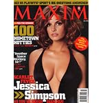 Maxim July, 2006 Jessica Simpson Cover book cover