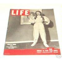 Life Magazine August 12, 1946 -- Cover: Loretta Young