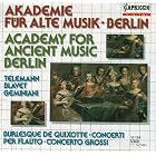 Academy for Ancient Music Berlin by  Frank Deike, Karin Liersch, Michel Blavet, Francesco Geminiani, and Georg Philipp Telemann 