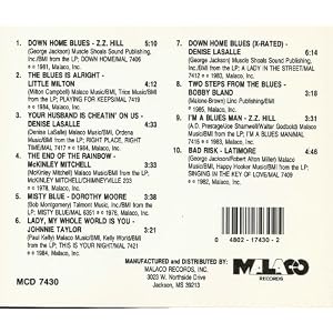 Blues Is Alright 1 by Various Artists, ZZ Hill, Little Milton, Denise LaSalle, and Dorothy Moore (Audio CD - 1993)