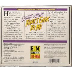 Dennis Miller: That's Geek To Me { Windows and Macintosh }