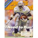 Sports Illustrated Magazine September 18 1995  " I Need to Run "  Emmitt Smith book cover
